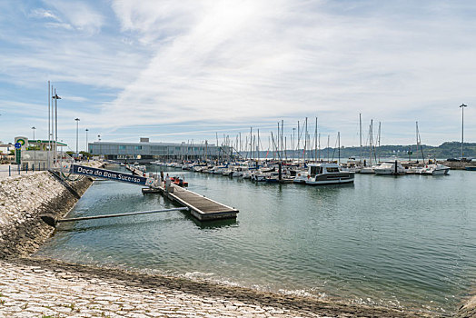里斯本贝伦区的游艇码头