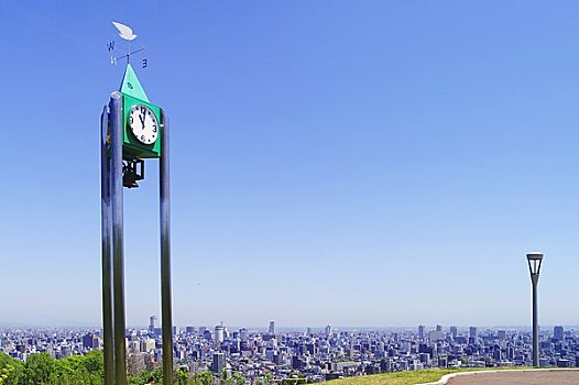 钟楼,风标,札幌