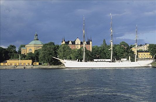 瑞典,斯德哥尔摩,船