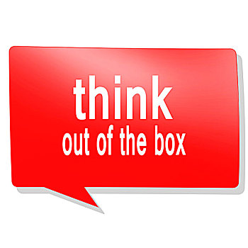 思考,室外,盒子,文字,红色,对话气泡框