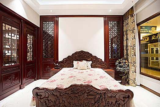 卧室,中式