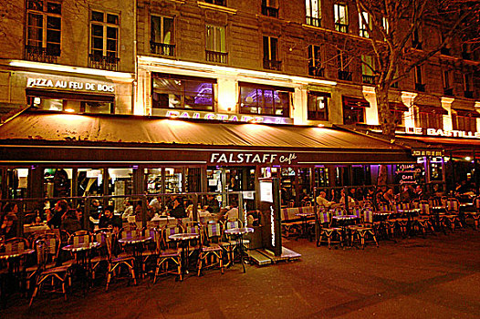 法国巴黎咖啡厅