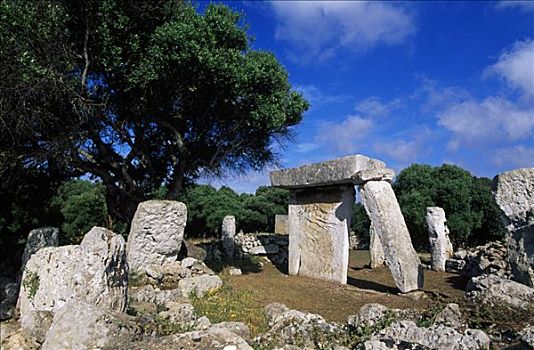 巨石墓,米诺卡岛,巴利阿里群岛,西班牙