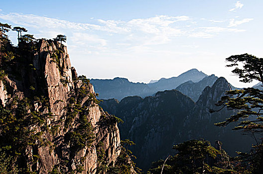 黄山的清晨