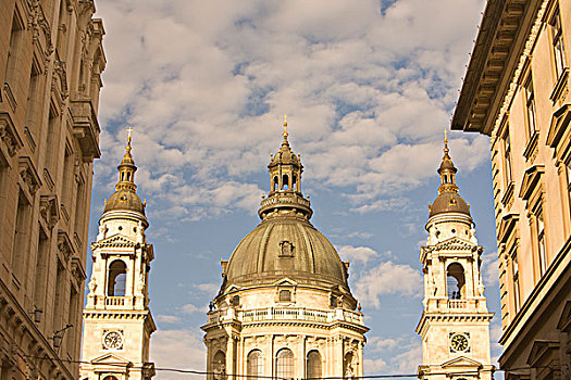 欧洲,匈牙利,布达佩斯,大教堂,文艺复兴,圆顶,设计,1867年