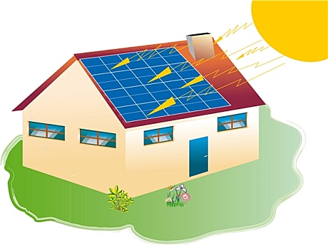 太阳能,房子