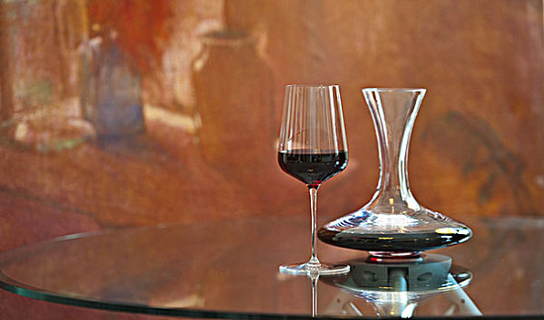 红酒杯,玻璃瓶
