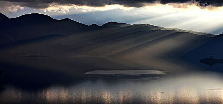 泸沽湖风光