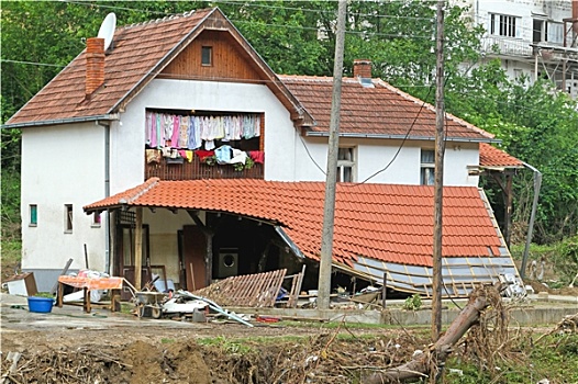 房子,洪水