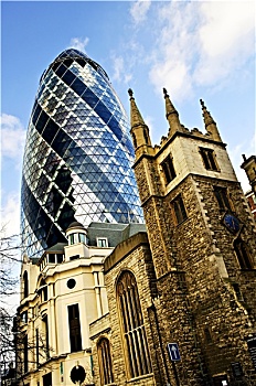 建筑,教堂,伦敦