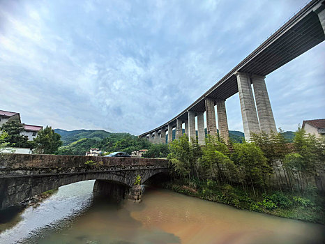 古村,高架路