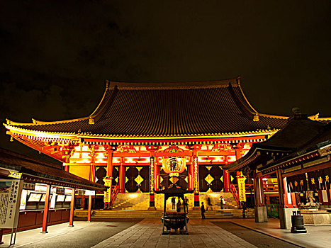夜景,涩谷,日本,亚洲