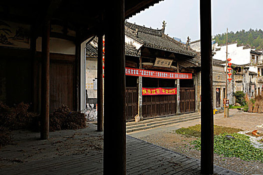 歙县昌溪太湖寺外景