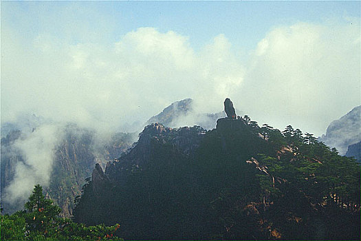 中国安徽黄山风光