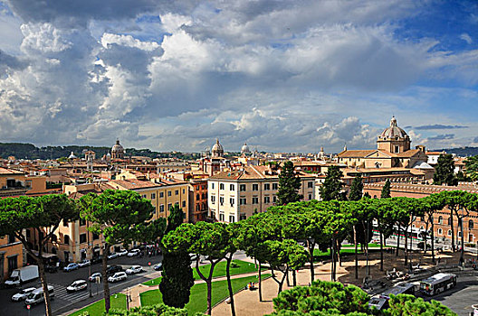 威尼斯广场,教堂,梵蒂冈,罗马,意大利