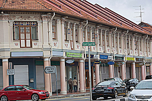 本土建筑,加东,区域,新加坡