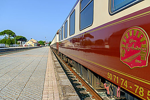 奢华,列车,旅行,安达卢西亚,西班牙