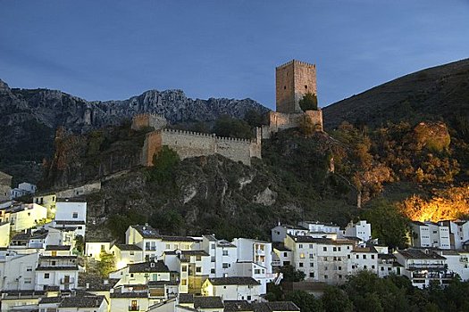 城堡,哈恩省,安达卢西亚,西班牙