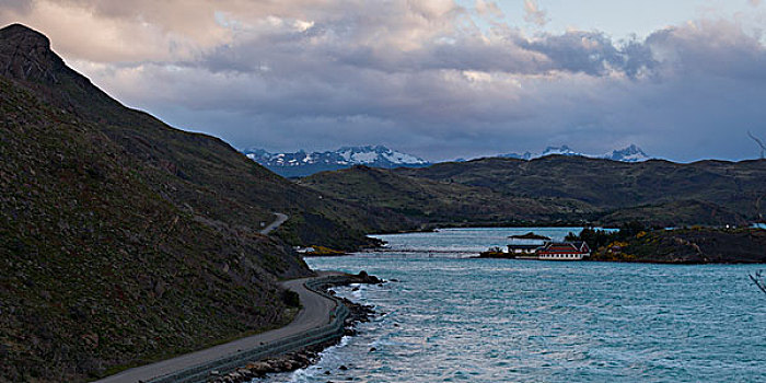风景,裴赫湖,托雷德裴恩国家公园,巴塔哥尼亚,智利