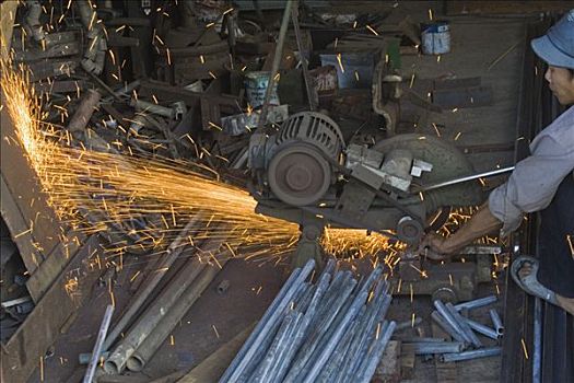 金属加工,产业,越南,亚洲