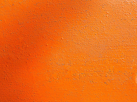 复古,看,橙色,石膏,墙壁