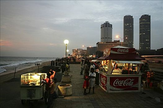 斯里兰卡,首府,科伦坡,市中心,加勒,脸,印度洋