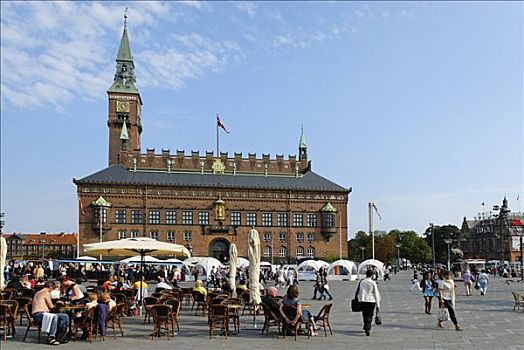 市政厅,哥本哈根,丹麦,欧洲