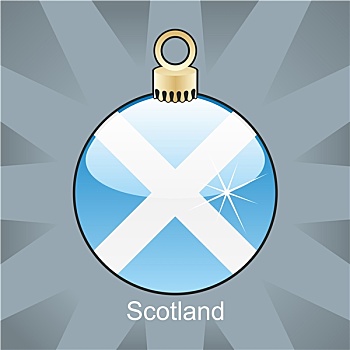苏格兰,旗帜,形状