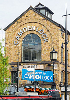 入口,卡姆登,锁,市场,伦敦