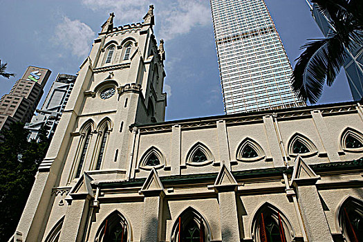 圣约翰,大教堂,中心,香港