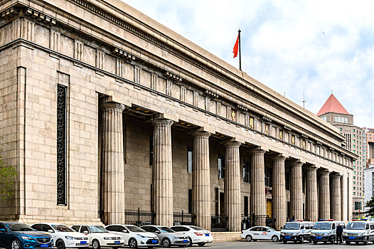 吉林长春伪满洲国中央银行旧址