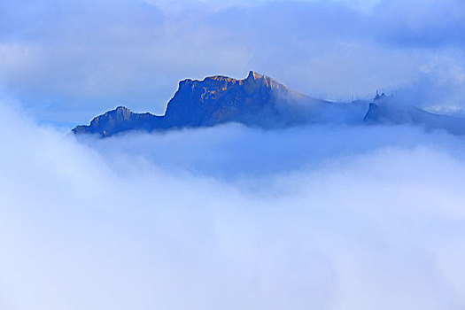 云上长白山天文峰