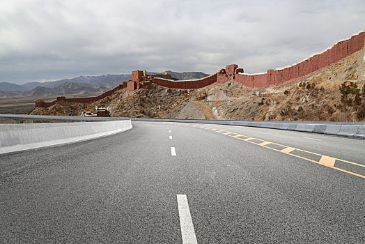 公路,背景,汽车,广告