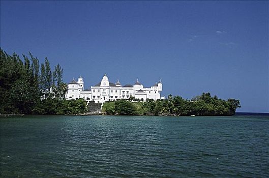 城堡,酒店,安东尼奥港,牙买加