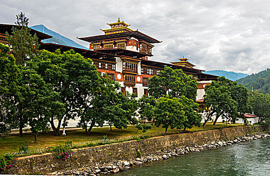 普那卡宗,寺院,要塞,普那卡,地区,不丹,亚洲