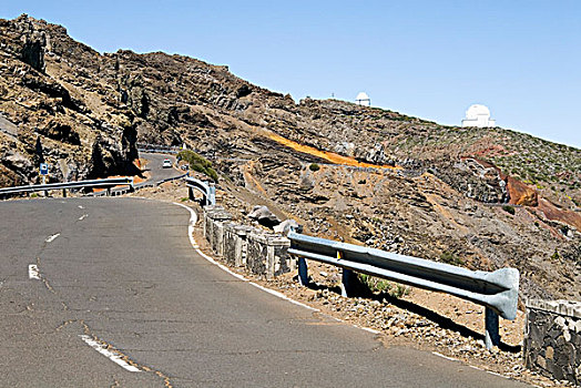 道路,观测,短柄槌球,帕尔玛,加纳利群岛,西班牙,欧洲