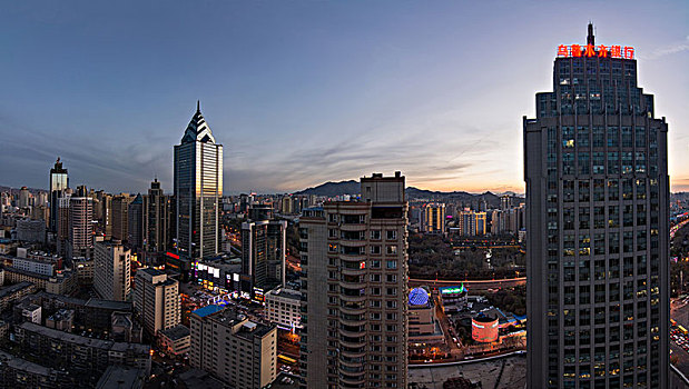 乌鲁木齐城市夜景