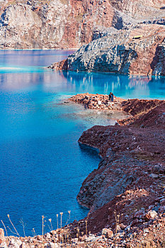 安徽,蓝色网红湖