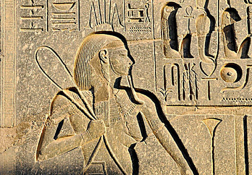 墙面浮雕,路克索神庙,庙宇,底比斯,埃及,北非