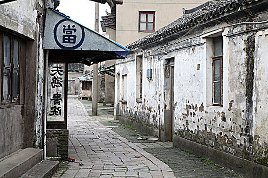 锦溪,古镇,建筑,江南,水乡,小桥,桥梁,河流,河道,渔舟,渔船,小巷,风情,风光,旅游,景点,古色古香,民居39