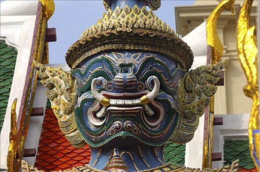 神话,寺院,玉佛寺,曼谷,泰国