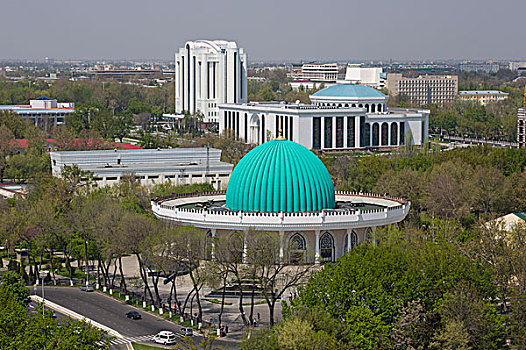 乌兹别克斯坦,塔什干,方形,博物馆