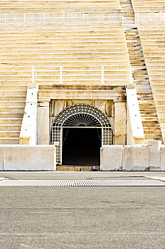 入口,体育场,第一,现代,奥运会,1896年,雅典,希腊,欧洲