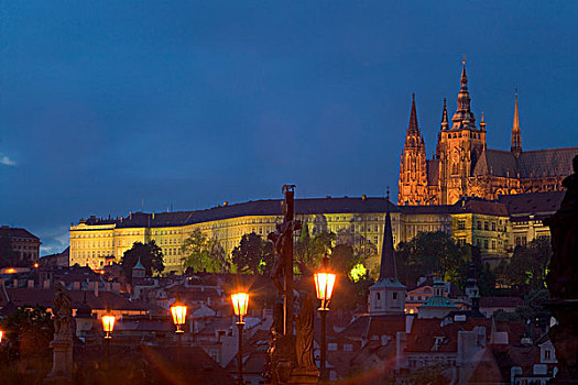 城堡,捷克共和国,布拉格