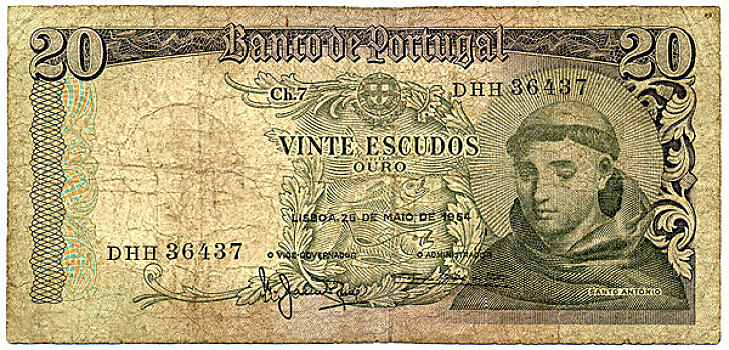 货币,葡萄牙,帕多瓦,圣安东尼奥