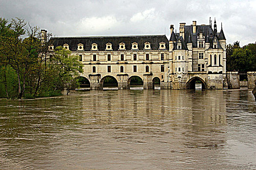 卢瓦尔河,舍农索城堡,法国