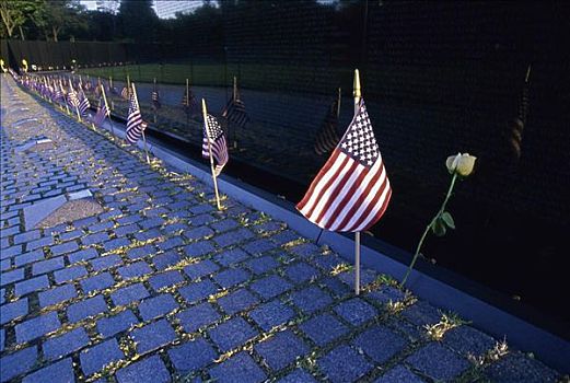 越战纪念碑,墙壁,华盛顿,美国