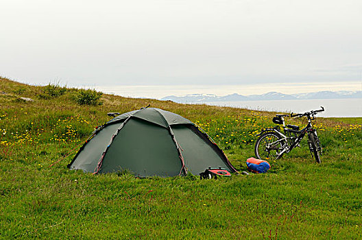 露营,冰岛