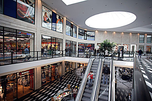 购物,中心,北莱茵威斯特伐利亚,德国,欧洲