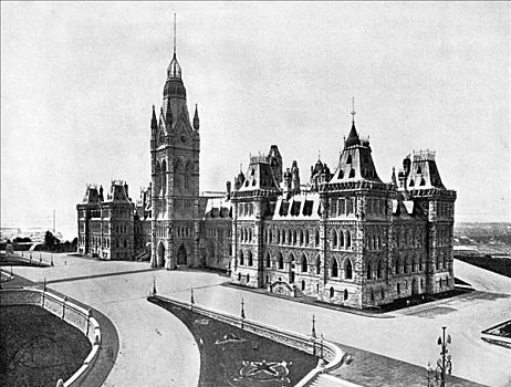 议会大厦,渥太华,加拿大,1893年,艺术家